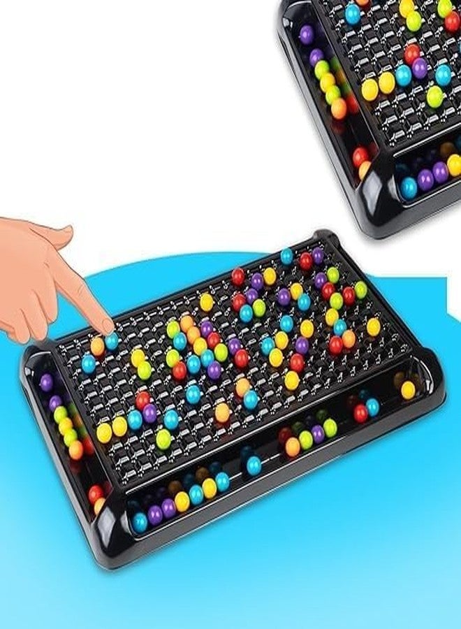 Oupstrive Double Trouble Jumbo Colourful Rainbow Candy Crush Ball Matching Board Game for 2 to 4 Players Family Game (Multicolor, Pack of 1) - Image 1